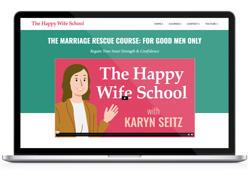 Happy Wife web design custom post type