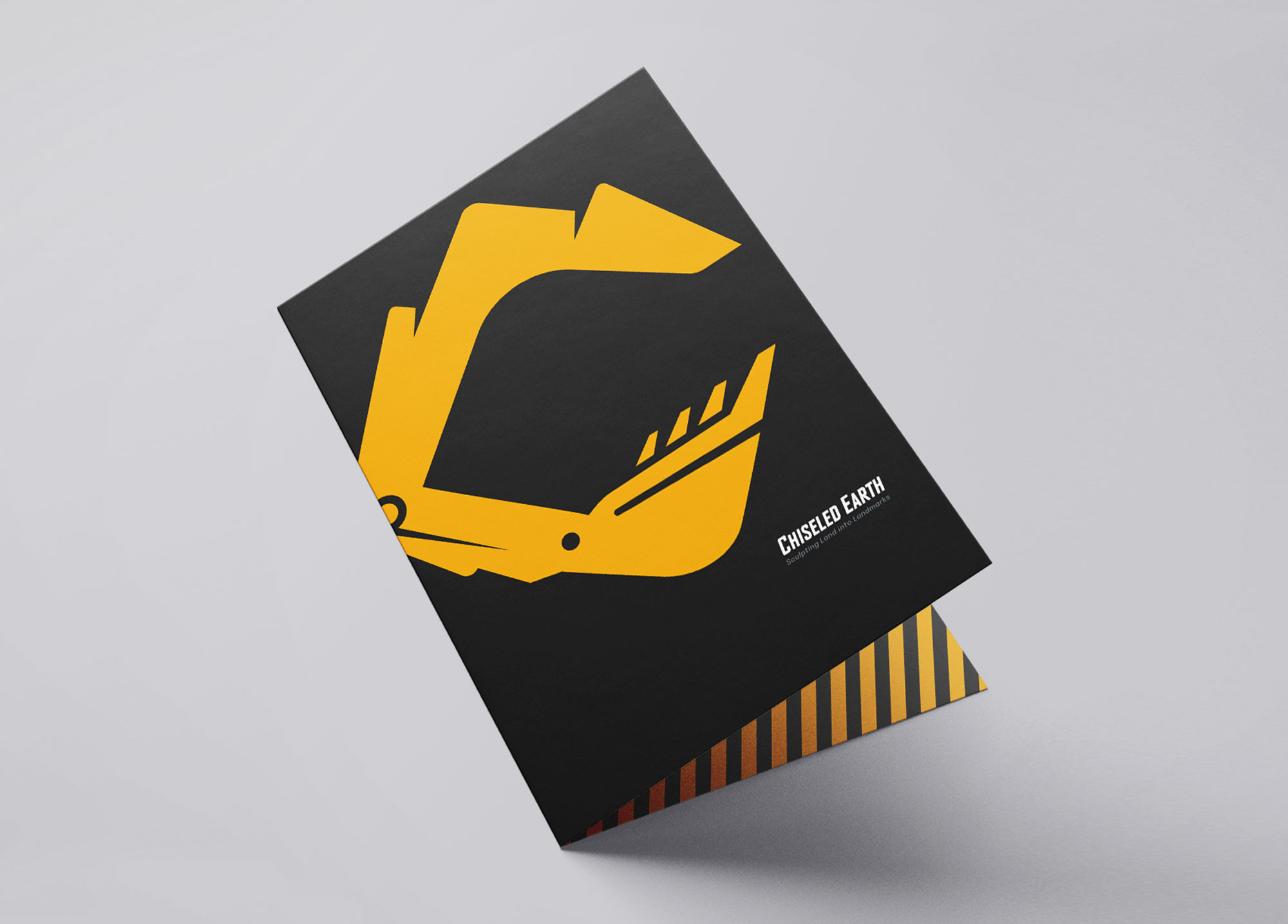 CE folder design branding