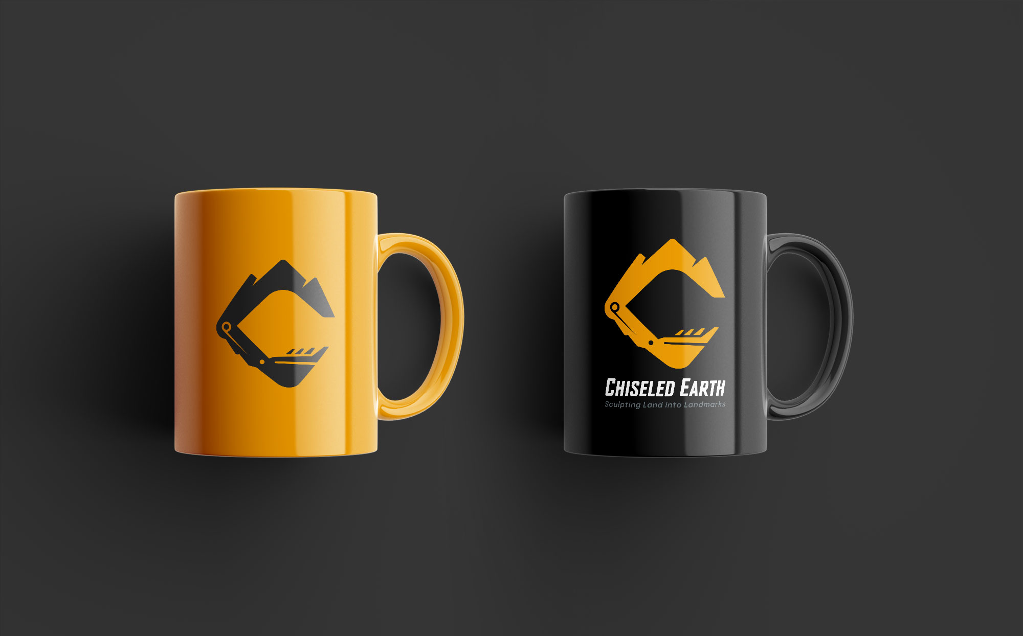 CE mug design branding