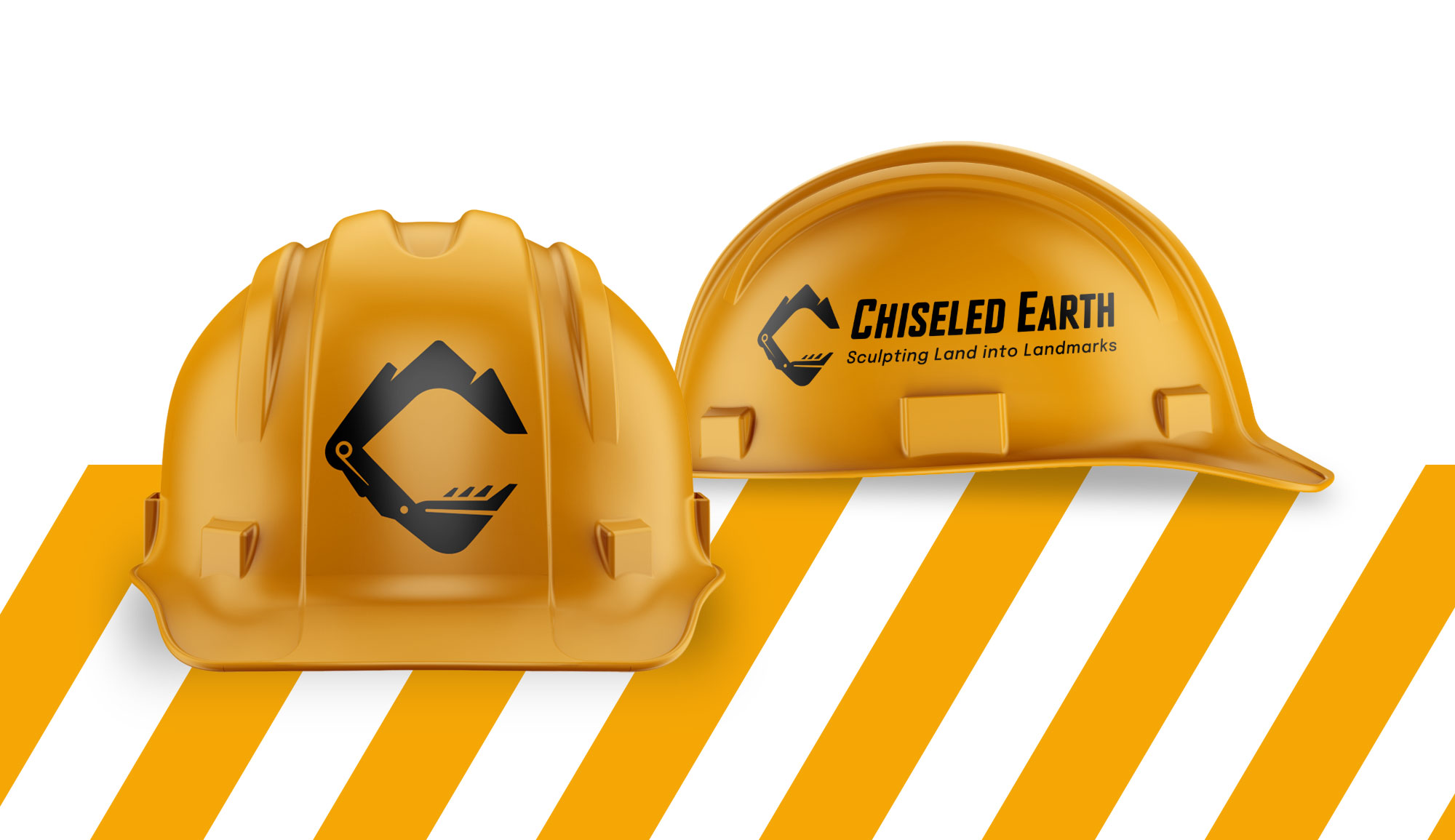 CE hard hat design branding