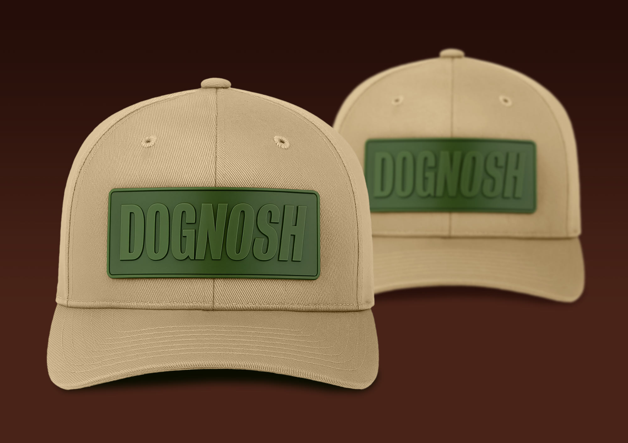 DOGNOSH branded hat design