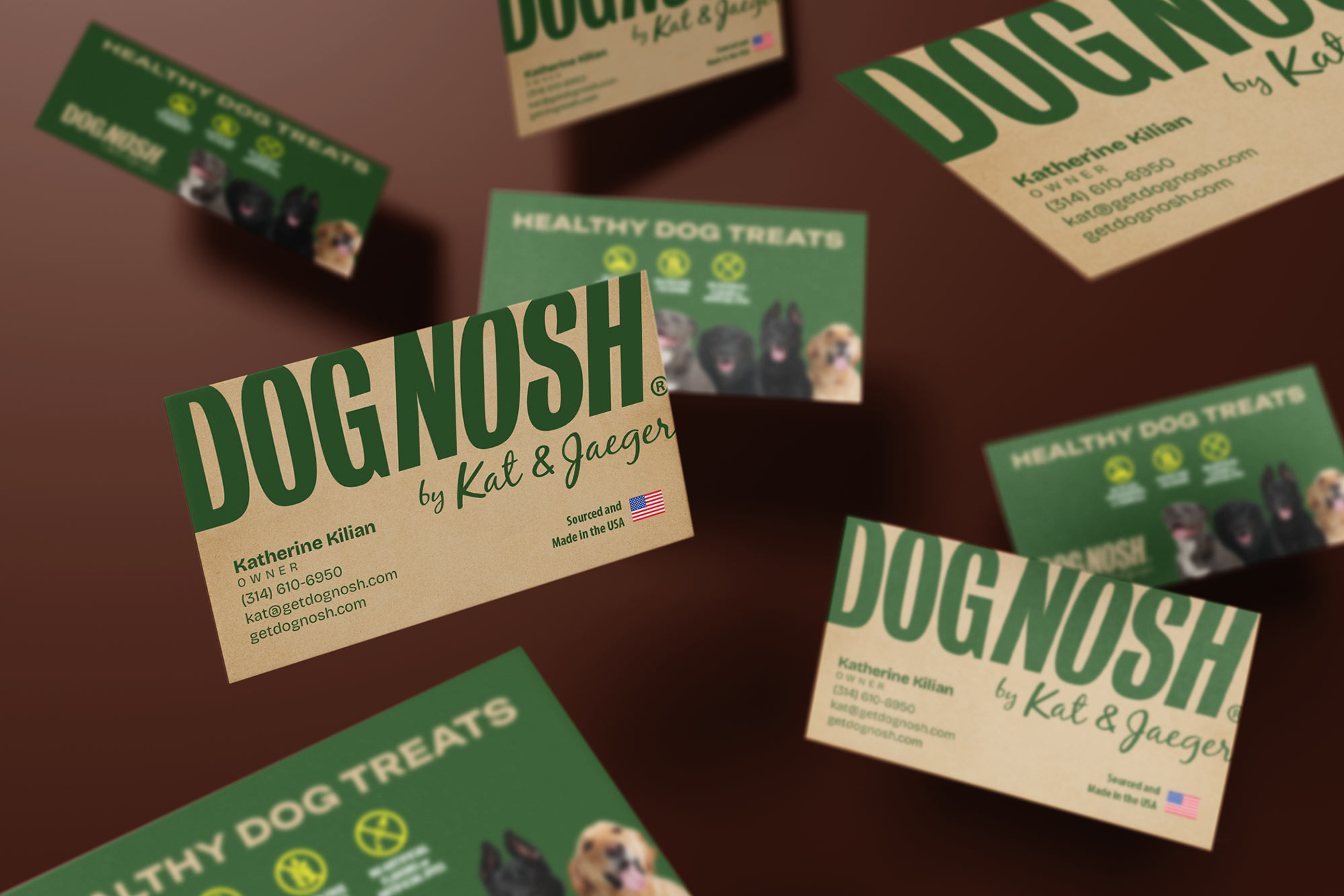 DN business card design