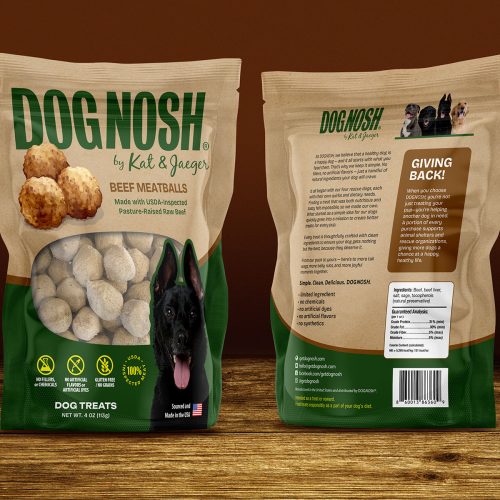 Dog treat branding