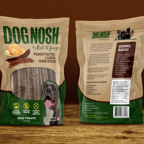 Dog treat branding & design