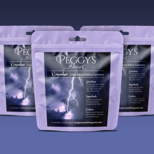 Packaging label design for bathing salts