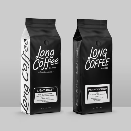 Long Coffee Bag Design