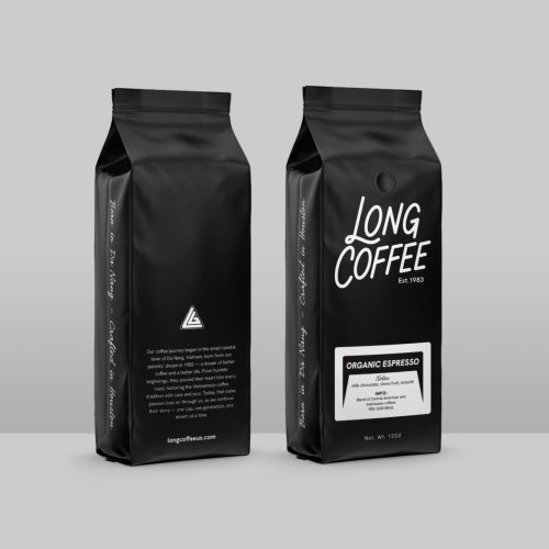 Long Coffee Bag Design