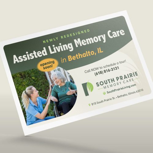 SPMC half page flyer design