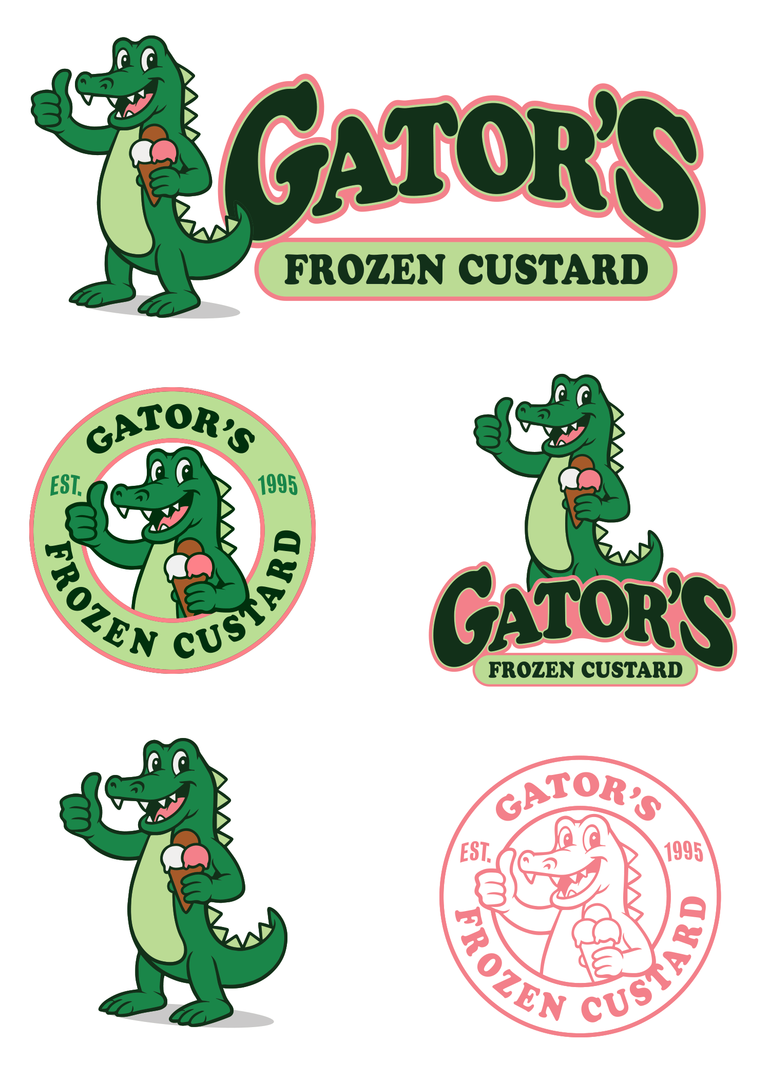 Gator's updated logo design 2
