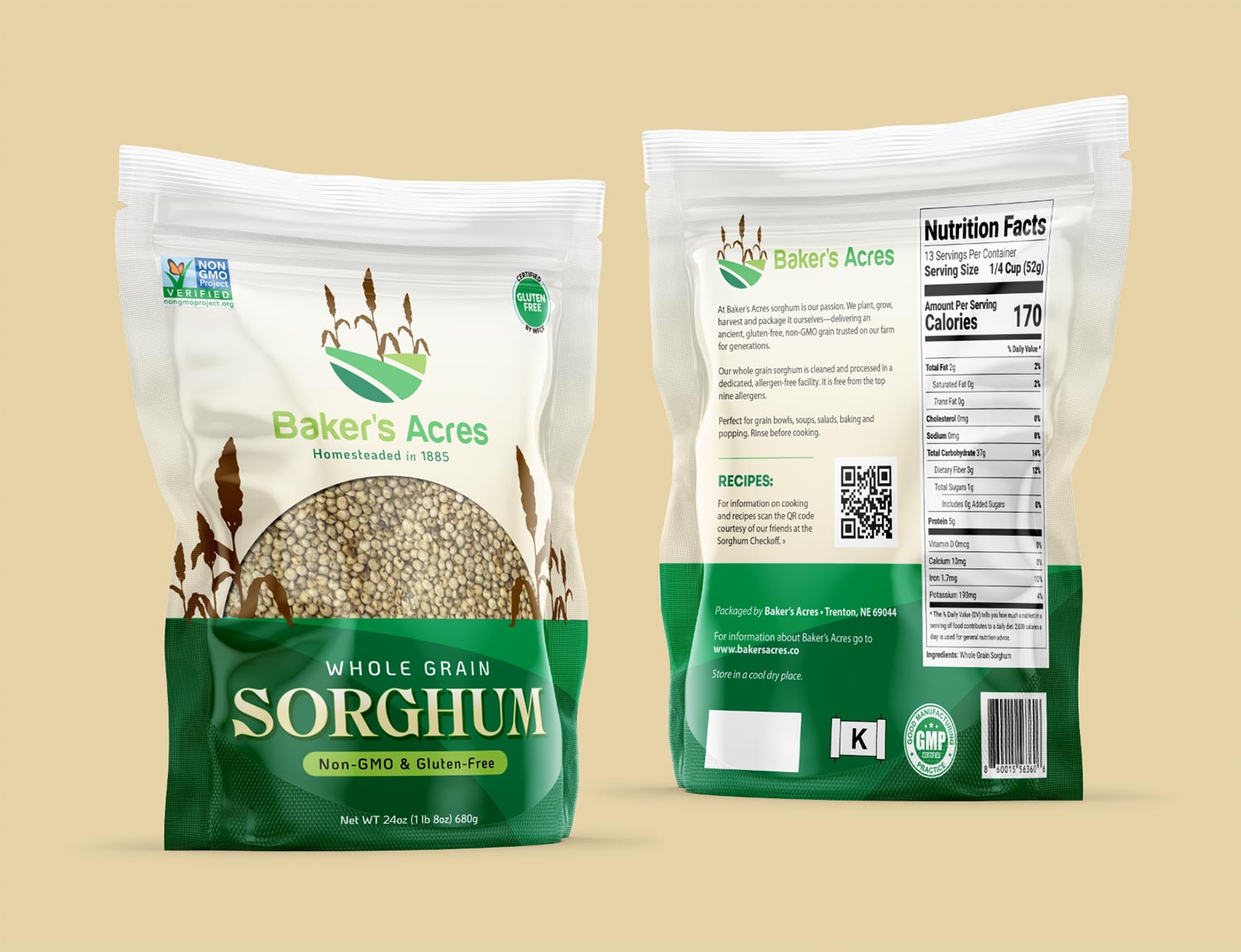 sorghum packaging design