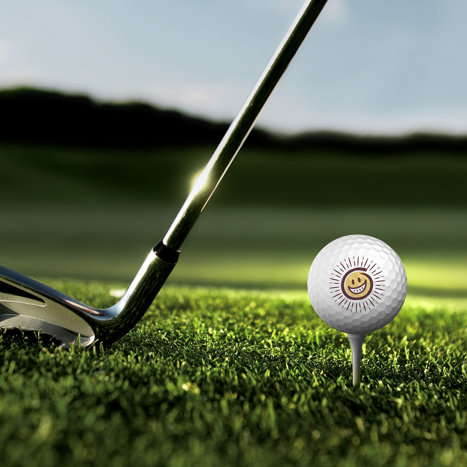 olson golf ball design