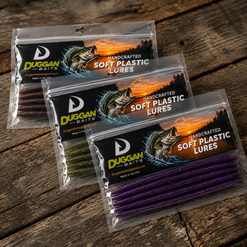Duggan fishing baits packaging