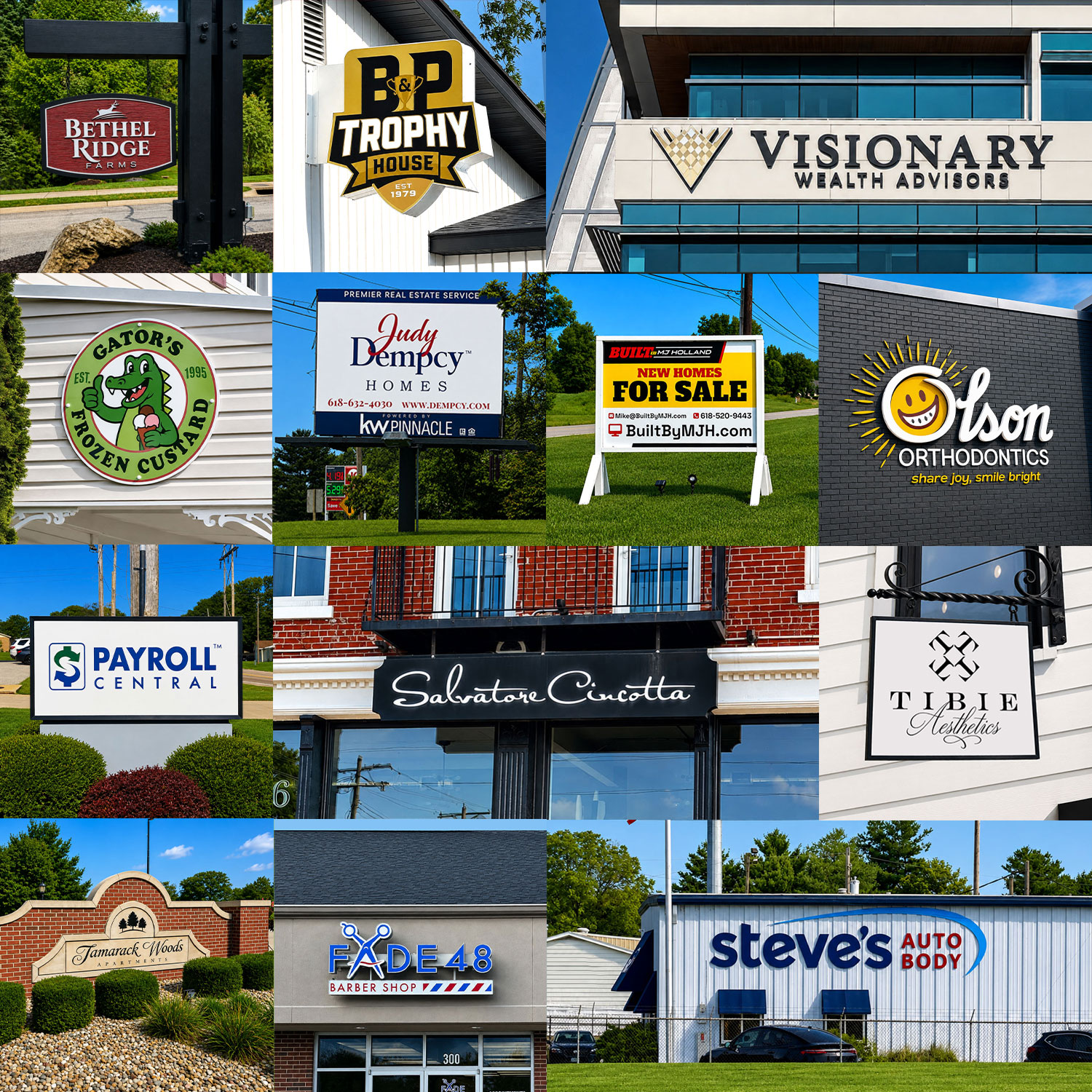 O'Fallon IL logo design signs
