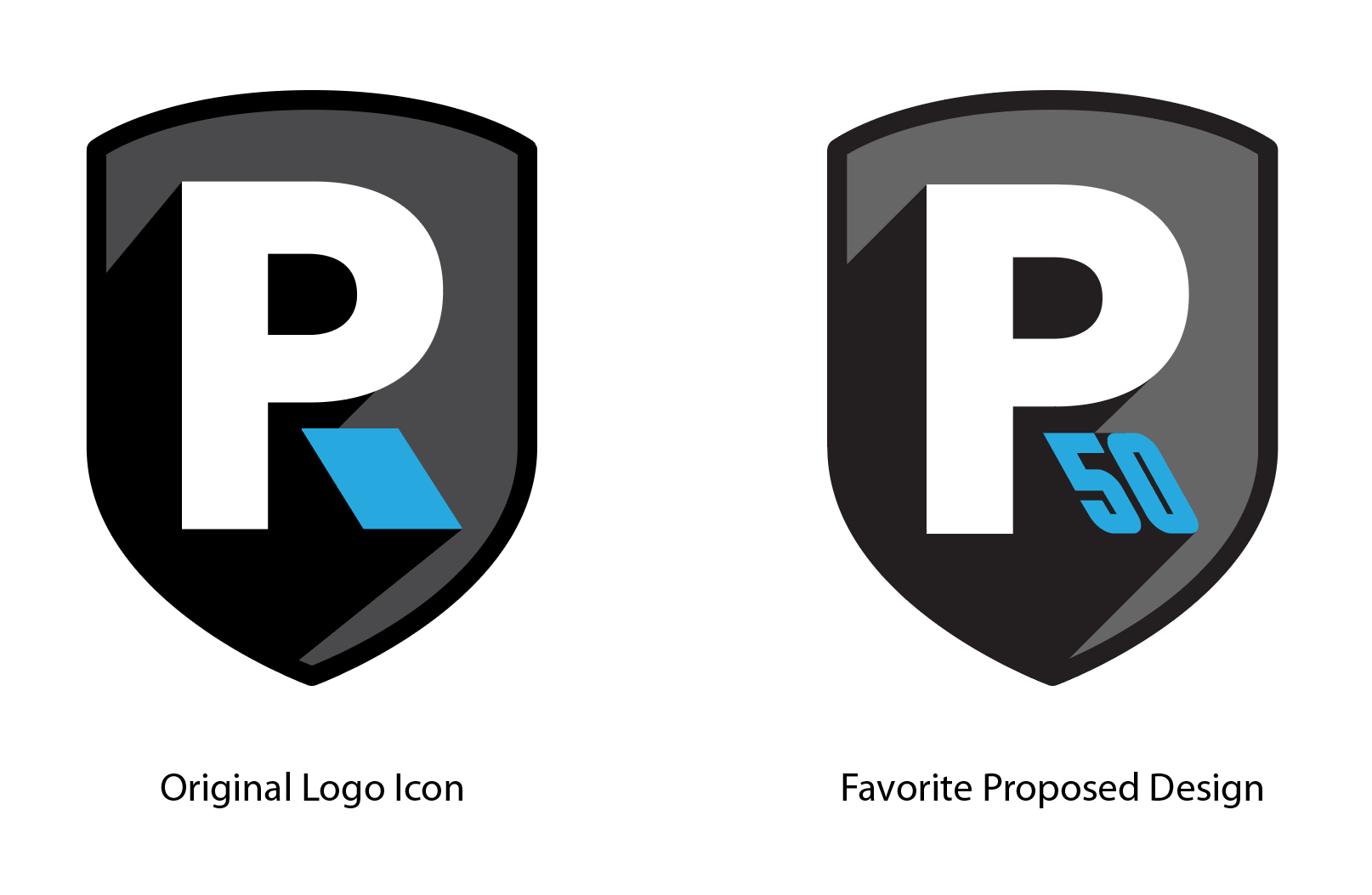favorite proposed 50th logo design