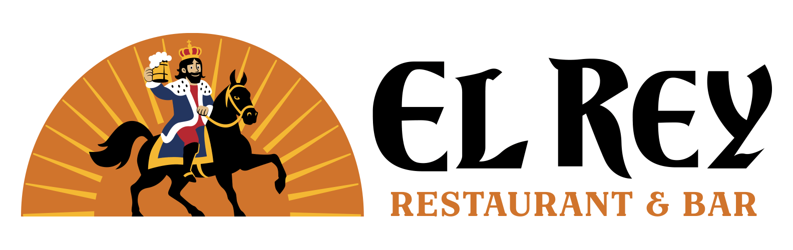 El Rey horizontal logo format