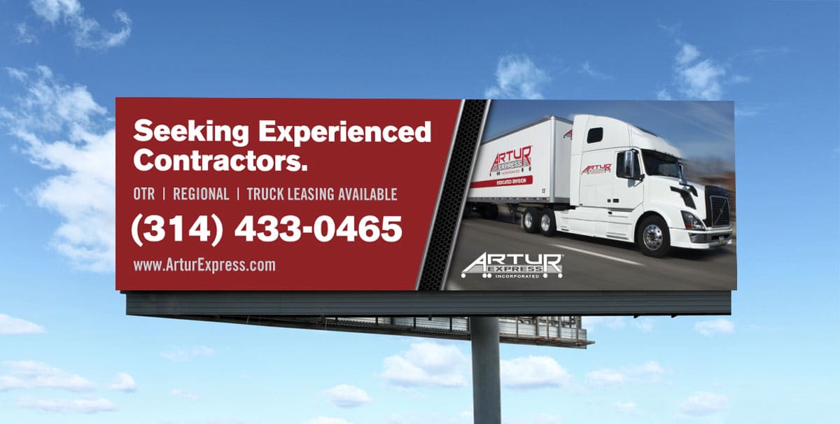 Artur Express Billboard - Visual Lure