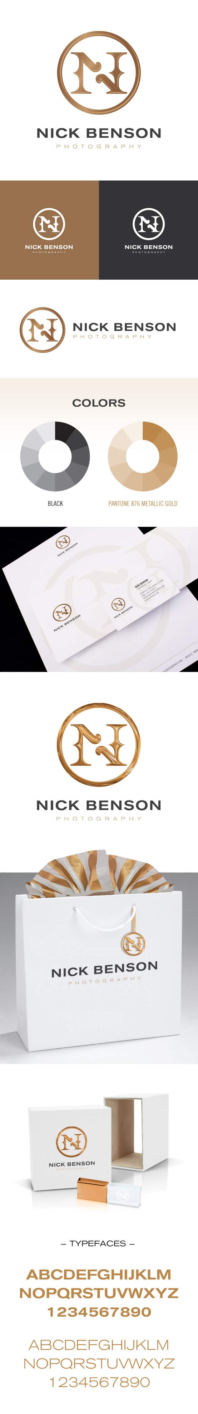 Nick Benson Photography Branding Package