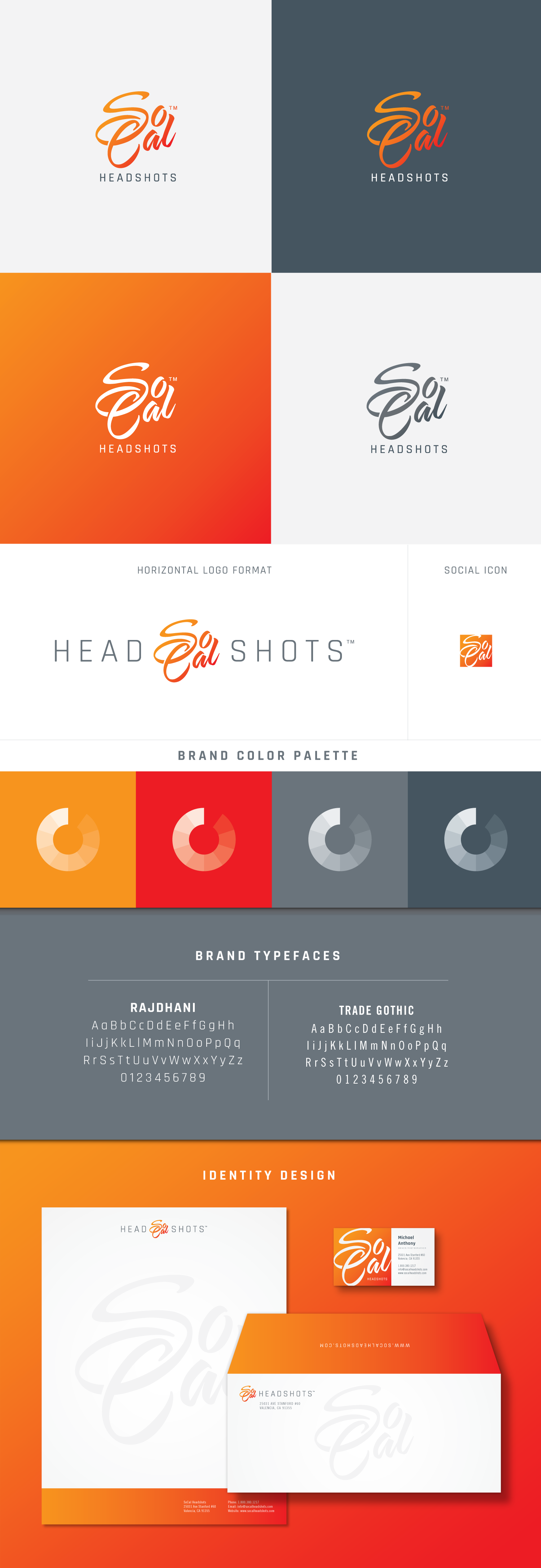 branding & logo design SoCal Headshots
