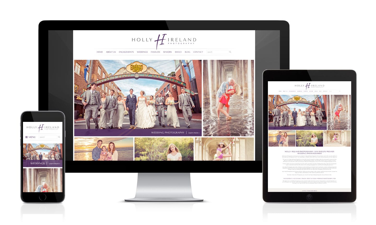 Holly Ireland Photography Website