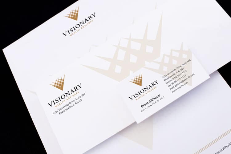Visionary Wealth Advisors logo & Branding